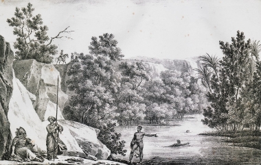 Τοπίο στον Ιορδάνη.