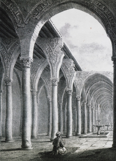 Ερείπια του τεμένους Αμίρ ιμπν αλ-Ας στο Κάιρο.