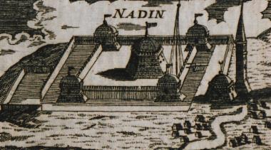Το φρούριο του Ναντίν στη Δαλματία.