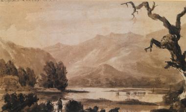 Ο Όλυμπος από την κοιλάδα των Τεμπών. 14 Σεπτεμβρίου 1810.