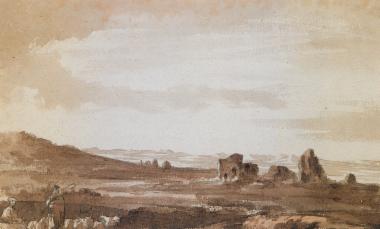 Τοπίο στην αρχαία Ήλιδα. 21 Οκτωβρίου 1810.