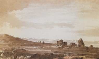 Τοπίο στην αρχαία Ήλιδα. 21 Οκτωβρίου 1810.