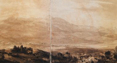 Τοπίο στην Επίδαυρο. Οκτώβριος 1810.