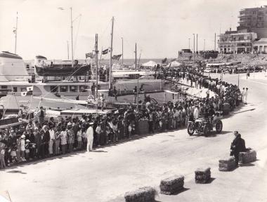 Άποψη της μαρίνας Ζέας στον Πειραιά, κατά τη διάρκεια διεξαγωγής του 