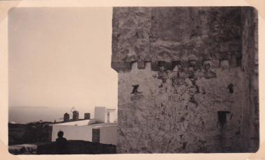 Άποψη της Πάτμου από τη μονή του Αγίου Ιωάννη του Θεολόγου.