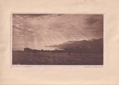 Άποψη της περιοχής της Ακράτας Αχαΐας στον Κορινθιακό κόλπο.