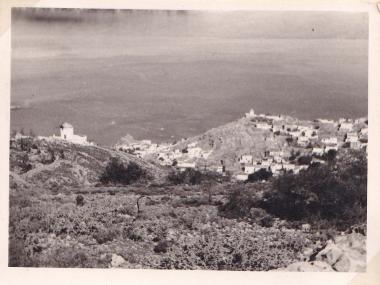 Άποψη της Ύδρας από ψηλά.