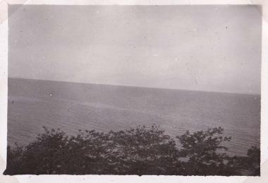 Άποψη του Αιγαίου πελάγους από τη Νέα Μηχανιώνα.