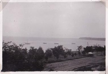 Βάρκες στη θαλάσσια περιοχή της Νέας Μηχανιώνας.