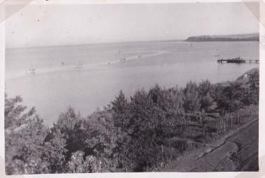 Άποψη της παραλίας στη Νέα Μηχανιώνα.