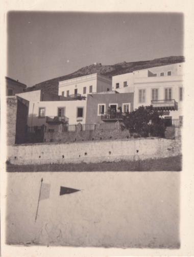 Σπίτια στον οικισμό της Αγίας Μαρίνας Λέρου.