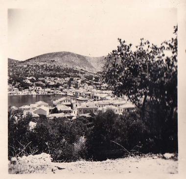 Ιθάκη. Άποψη του Βαθέος από τα βορειοδυτικά.