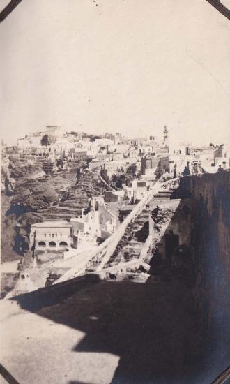 Σαντορίνη (Θήρα). Άποψη της Οίας.