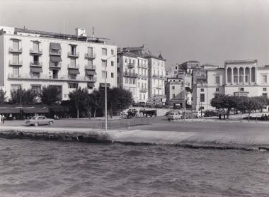 Άποψη της πόλης της Κέρκυρας στην περιοχή του λιμανιού.