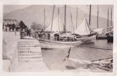 Άποψη του λιμανιού της Καλαμάτας.