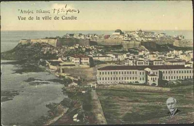 Vue de la ville de Candie