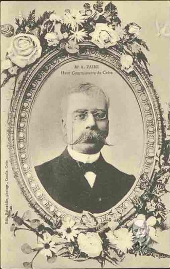 Mr A. Zaimi. Haut Commissaire de Crète