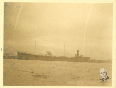 Εμπορικό πλοίο ιδιοκτησίας οικογένειας Μαρίκας Ρούσσου - Βενιζέλου.