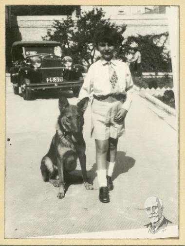 Ο Λευτέρης Βενιζέλος σε παιδική ηλικία.