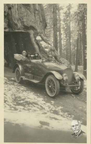 H Έλενα Βενιζέλου κατά τη διάρκεια του γαμήλιου ταξιδιού της στην Αμερική.