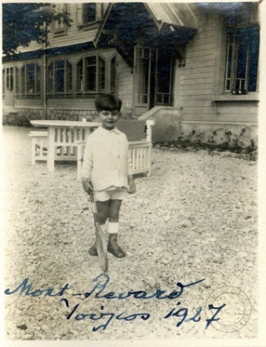 Ο Λευτέρης Βενιζέλος σε παιδική ηλικία.