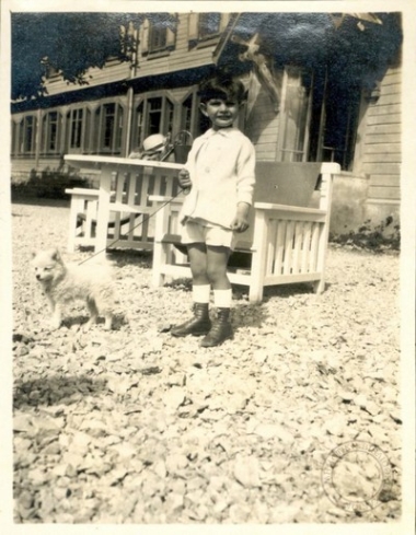 Ο Λευτέρης Βενιζέλος σε παιδική ηλικία.