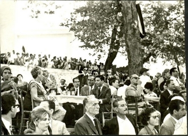 Τραπέζι στις Μουρνιές στο πλαίσιο των εορτασμών για τα εκατό χρόνια από τη γέννηση του Ελευθερίου Βενιζέλου.