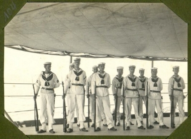 Ο συμμαχικός πολεμικός στόλος.