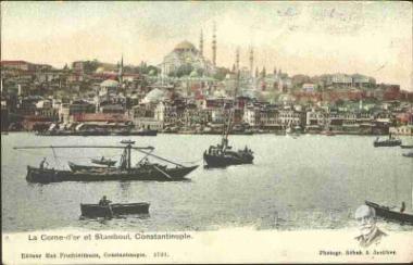 La Corne- dor et Stamboul, Constantinople