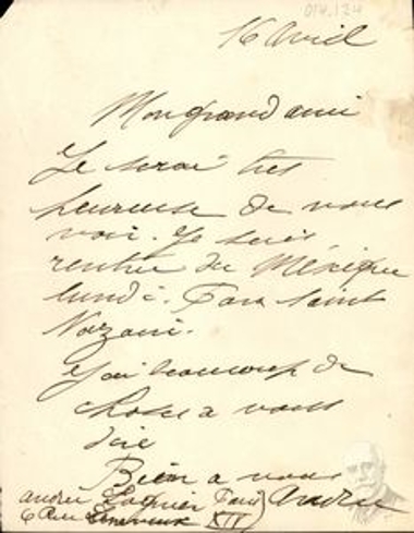 Επιστολή [προς τον Δ. Κακλαμάνο] κοινωνικού περιεχομένου.