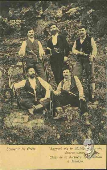 Leaders of the last revolution in Malaxa.