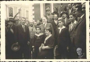 Eleftherios Venizelos in Chios, for the Senatorial  run-off elections.