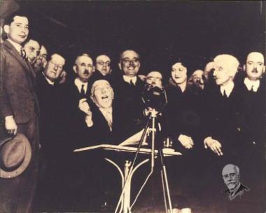 Ο Ελευθέριος Βενιζέλος σε προεκλογική ομιλία του, πριν τις εκλογές του 1932