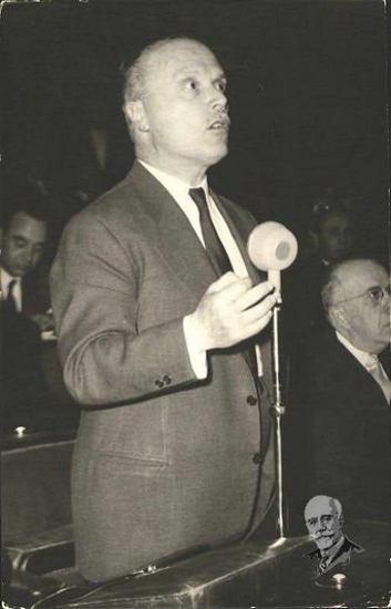 Ο Σοφοκλής Βενιζέλος αντικρούοντας τον Λουϊζίδη στη Βουλή