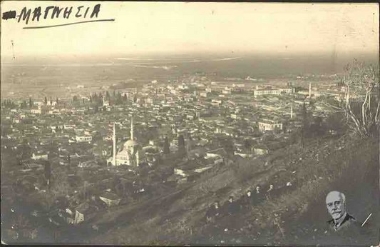 Panoramic view of Magnesia in Asia Minor.