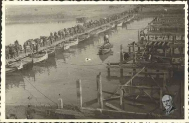 Crossing of the bridge Olabad by a section of the 3rd Army Corps, on its wiithdrawal in Artakis.