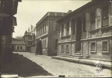 Το στρατηγείο της μεραρχίας στο Ουσάκ