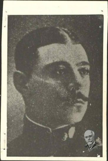 Lieutenant Colonel of the artillery Philip Philippous. Killed while a prisoner in Asia Minor, in 1922.