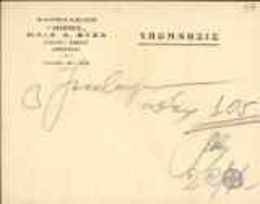 Note from the pharmacy 