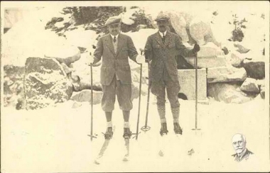 Ο Νικόλαος Πλαστήρας στο St. Moritz