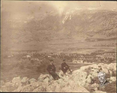 Άνδρες της Κρητικής Χωροφυλακής στην Ανώπολη Σφακίων