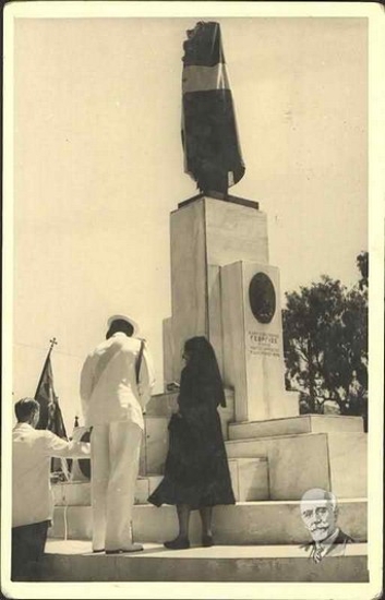 Τελετή των αποκαλυπτηρίων του αγάλματος του Πρίγκηπα Γεωργίου στη Σούδα