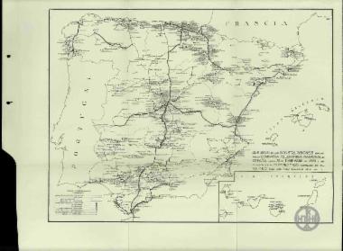 Desumen de las Construcciones hechas por la Compania Telefonica Nacional de Espana Hasta 31 de Diciembre de 1927 y su Relacion con el Compromiso Contraido con el Estado para Los Cinco Primeros Anos.