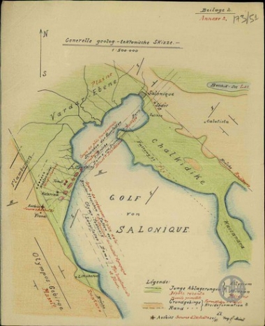 Generalle geolog.-tektonische Skizze.