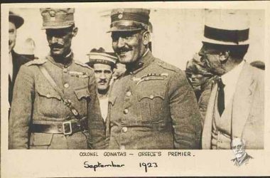 Colonel Gonatas - Greece's premier [September 1923]