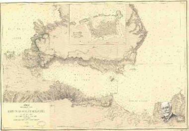 Archipel. Ile de Crete ou Candie: Baies de la Sude et la Canee