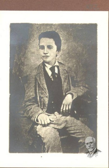 Eleftherios Venizelos when he was a young student