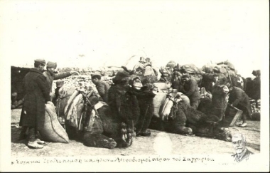 Καμιλοεφοδιοπομπή για ανεφοδιασμό πέρα από τον Σαγγάριο