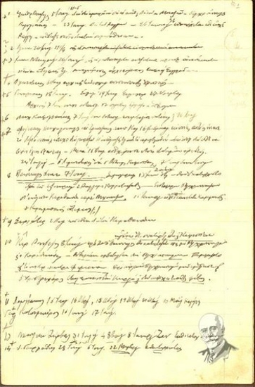 Κατάλογος με ονόματα <κατηγορουμένων και μαρτύρων> για τη δολοφονική απόπειρα εναντίον του Ελ. Βενιζέλου (Ιούνιος 1933).