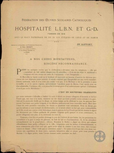 Hospitalité L.L.B.N. et G.-D.